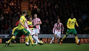 Norwich City v Stoke City Collection: Championship Showdown: Norwich City vs Stoke City (November 3, 2012)
