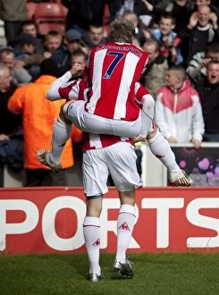 Images Dated 16th May 2009: The Championship Showdown: Stoke City vs. Wigan - Deciding the 2008-2009 Title (May 16, 2009)