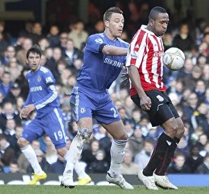 Images Dated 7th March 2010: Chelsea vs Stoke City: Clash at The Bridge (March 7, 2010)