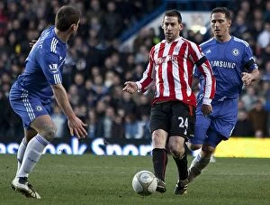 Images Dated 7th March 2010: Chelsea vs Stoke City: Clash at the Bridge - March 7, 2010