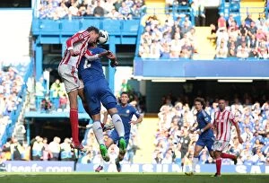 Images Dated 22nd September 2012: Chelsea vs. Stoke City: Clash at Stamford Bridge - September 22, 2012