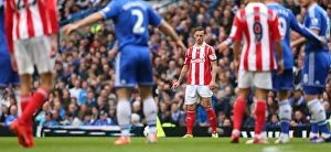 Images Dated 8th April 2014: Chelsea vs Stoke City: Clash at Stamford Bridge - April 7, 2014