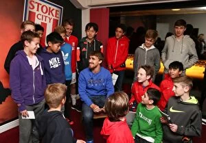 Images Dated 4th March 2015: City 7s Event with Marc Muniesa