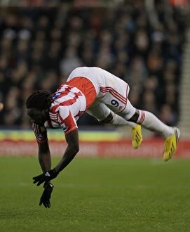 Images Dated 15th December 2012: Clash at the Bet365 Stadium: Stoke City vs Everton - December 15, 2012