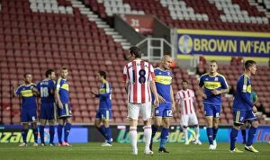 Stoke City v Swindon Town Collection: Clash at the Bet365 Stadium: Stoke City vs Swindon Town (August 28, 2012)