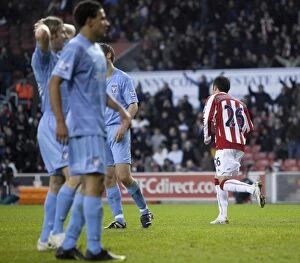 Images Dated 2nd January 2010: Clash at the Bet365 Stadium: Stoke City vs York City - 2nd January 2010