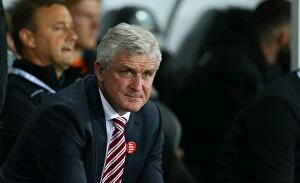 Swansea City v Stoke City Collection: Clash of the Championship Contenders: Swansea City vs Stoke City (October 19, 2015)