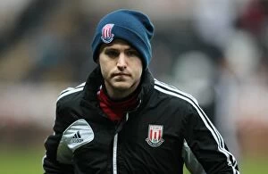 Swansea v Stoke City Collection: Clash of the Championship Contenders: Swansea vs Stoke City (19th January 2013)