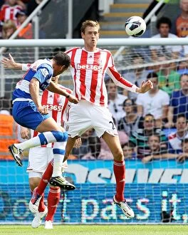 Reading v Stoke City Collection: Clash of the Championship Titans: Reading vs Stoke City (18th August 2012)