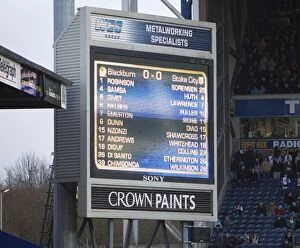 Images Dated 28th November 2009: Clash of the Championship Titans: Stoke City vs. Blackburn Rovers (November 28, 2009)