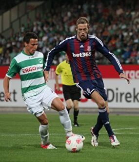 Images Dated 10th August 2012: Clash of the Europa League Hopefuls: Stoke City vs. SpVgg Greuther Fürth (August 10, 2012)
