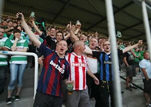 Images Dated 10th August 2012: Clash of the Europa League Hopefuls: Stoke City vs. SpVgg Greuther Fürth - August 10, 2012
