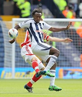 West Bromwich Albion v Stoke City Collection: Clash at The Hawthorns: West Bromwich Albion vs Stoke City - August 28th