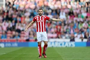 Phil Bardsley Collection: Clash of the Midland Giants: Stoke City vs Leicester City (September 13, 2014)