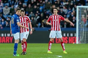 Leicester City v Stoke City Collection: Clash of the Midland Rivals: Leicester City vs Stoke City (17th January 2015)