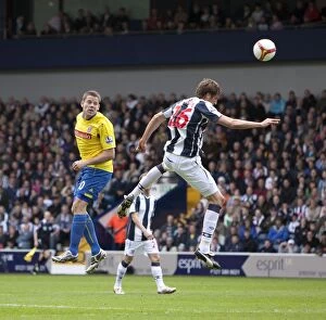 Images Dated 4th April 2009: Clash of the Midland Rivals: West Brom vs Stoke City - April 4, 2009
