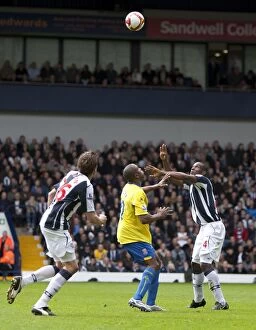 West Brom v Stoke City Collection: Clash of the Midland Rivals: West Brom vs Stoke City - April 4, 2009