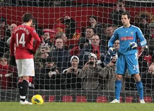 Manchester United v Stoke City Collection: Clash at Old Trafford: Manchester United vs Stoke City (31st January 2012)