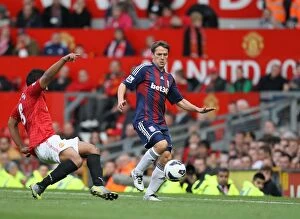 Images Dated 20th October 2012: Clash at Old Trafford: Manchester United vs Stoke City - October 20, 2012