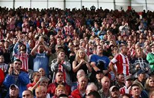 Stoke City v Leicester City Collection: Clash of the Potters and Foxes: Stoke City vs Leicester City (September 13, 2014)