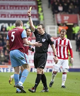 Images Dated 13th March 2010: Clash of the Potters: Stoke City vs Aston Villa, March 13, 2010