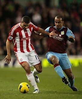 Images Dated 26th December 2011: Clash of the Potters: Stoke City vs Aston Villa (December 26, 2011)