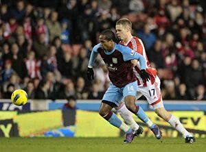 Images Dated 26th December 2011: Clash of the Potters: Stoke City vs Aston Villa (December 26, 2011)