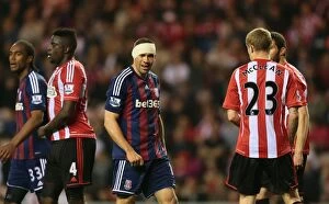 Images Dated 6th May 2013: Clash of the Premier League Titans: Sunderland vs Stoke City (May 6, 2013)