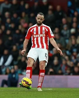 Images Dated 25th February 2015: Clash of the Rivals: Aston Villa vs Stoke City (Premier League, February 21, 2015)