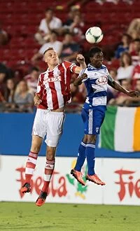 Images Dated 15th August 2013: Clash of Soccer Titans: FC Dallas vs. Stoke City (July 27, 2013)