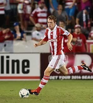 Images Dated 15th August 2013: Clash of Soccer Titans: FC Dallas vs. Stoke City (July 27, 2013)