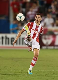 Images Dated 15th August 2013: Clash of Soccer Titans: FC Dallas vs Stoke City (July 27, 2013)