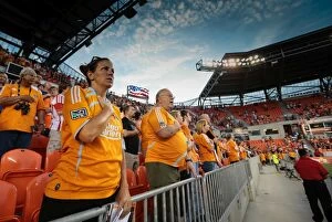 Images Dated 13th August 2013: Clash of Soccer Titans: Houston Dynamo vs. Stoke City