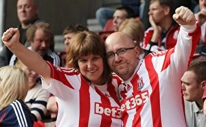 Images Dated 19th May 2013: Clash at St. Mary's: Southampton vs Stoke City - May 19, 2013