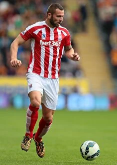 Phil Bardsley Collection: Clash of the Tigers and Potters: Hull City vs Stoke City (August 24, 2014)