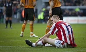 Images Dated 8th November 2009: Clash of the Tigers and Potters: Hull City vs Stoke City - November 8, 2009