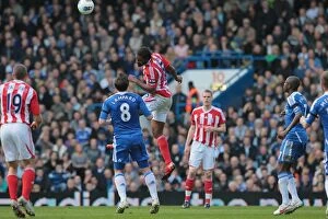 Images Dated 10th March 2012: Clash of the Titans: Chelsea vs Stoke City (March 10, 2012)