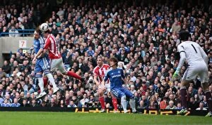 Images Dated 10th March 2012: Clash of the Titans: Chelsea vs Stoke City, March 10, 2012