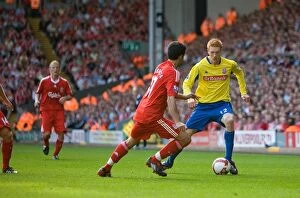 Images Dated 20th September 2008: Clash of the Titans: Liverpool vs. Stoke City (September 20, 2008)
