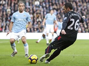 Manchester City v Stoke City Collection: Clash of Titans: Manchester City vs Stoke City (February 16, 2010)