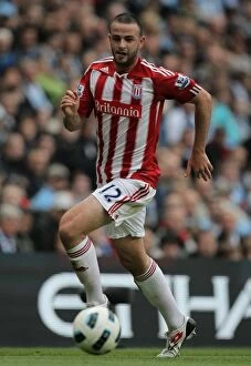 Marc Wilson Collection: Clash of Titans: Manchester City vs Stoke City (17th May 2011)