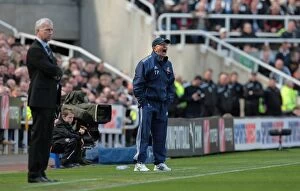 Images Dated 21st April 2012: Clash of the Titans: Newcastle United vs. Stoke City (April 21, 2012)