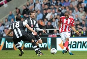 Newcastle United v Stoke City Collection: Clash of the Titans: Newcastle United vs Stoke City (April 21, 2012)
