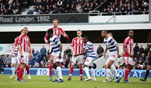 Queens Park Rangers v Stoke City Collection: Clash of Titans: QPR vs. Stoke City - May 6, 2012
