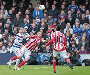 Queens Park Rangers v Stoke City Collection: Clash of Titans: Queens Park Rangers vs. Stoke City - May 6, 2012