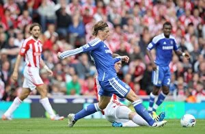 Images Dated 14th August 2011: Clash of Titans: Stoke City vs Chelsea (14.8.2011)