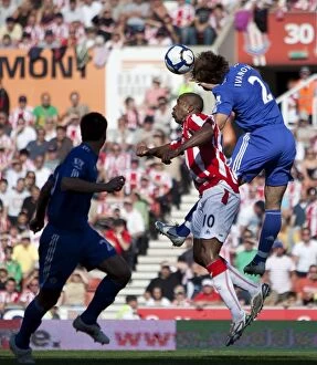 Images Dated 12th September 2009: Clash of Titans: Stoke City vs Chelsea (September 12, 2009)