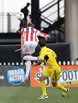 Images Dated 24th July 2012: Clash of Titans: Stoke City vs Columbus Crew (July 24, 2012)