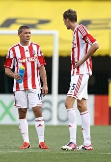 Images Dated 24th July 2012: Clash of Titans: Stoke City vs Columbus Crew (July 24, 2012)