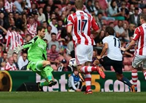 Images Dated 19th August 2013: Clash of Titans: Stoke City vs Genoa (10/08/13)